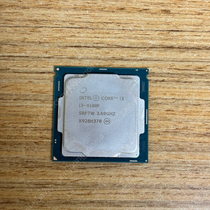 인텔 i3-9100f cpu