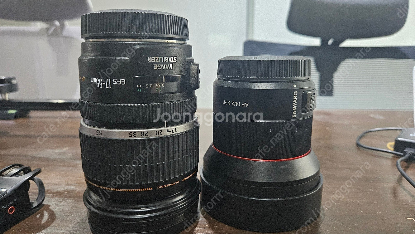 캐논 축복렌즈 EF-S 17-55mm f2.8 IS U...--1