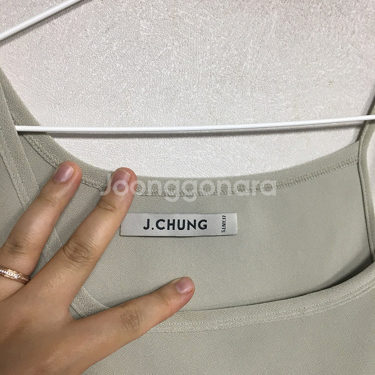 JCHUNG 제이청 슬리브리스 탑 S / 랑방 마인 오...--1