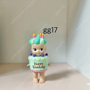 소니엔젤 버스데이 기프트 케이크 벌스데이 생일 피규어 랜덤
