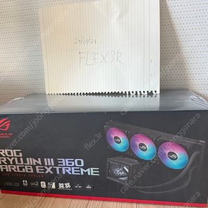 [새상품] ASUS ROG RYUJIN III 360 ARGB EXTREME 팝니다.