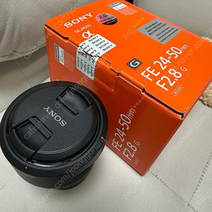 소니 FE 2450 g f2.8 렌즈 판매합니다