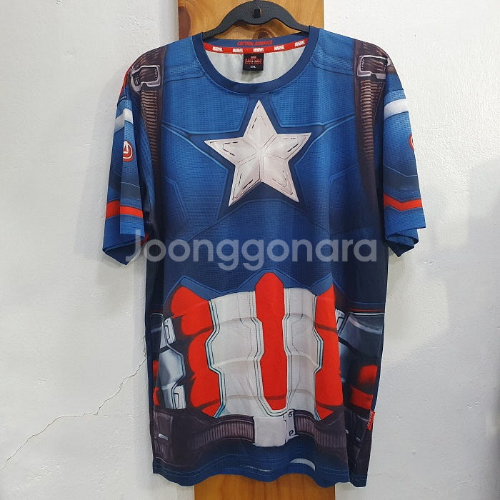 MARVEL 마블 캡틴아메리카 반팔티(110)--0