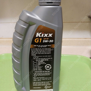 세제품 GS칼텍스 엔진오일 KIXX G1 API 5W30 1L 가솔린 LP겸용 택포 0.8