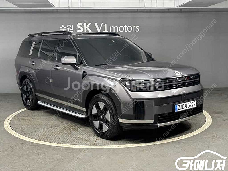 [현대]싼타페 하이브리드 MX5 1.6T 2WD 프레스티지 플러스 | 2025 | 3,550km년식 | 회색 | 수...--2