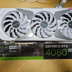 GALAX RTX 4080 SUPER 화이트 16g oc 그래픽카드 4080s 급처