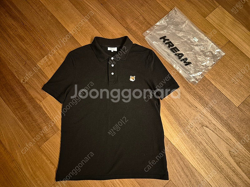 [M]메종키츠네 25ss 폭스헤드 카라티 블랙 새상품 ...--0