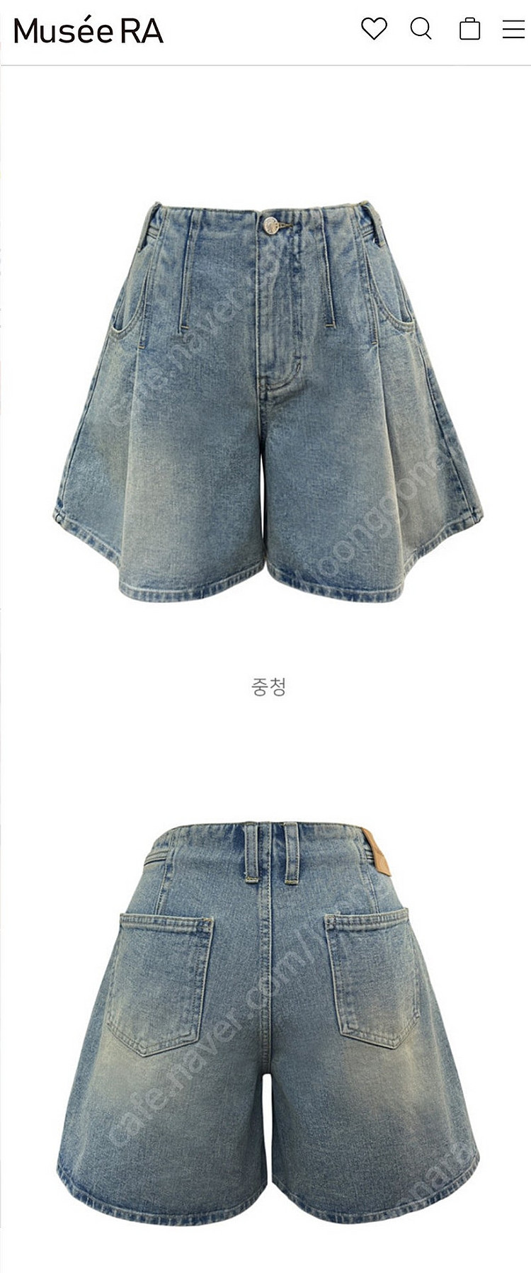 뮤제라 풀쇼츠(S) / 링진(연청S,중청M)--3