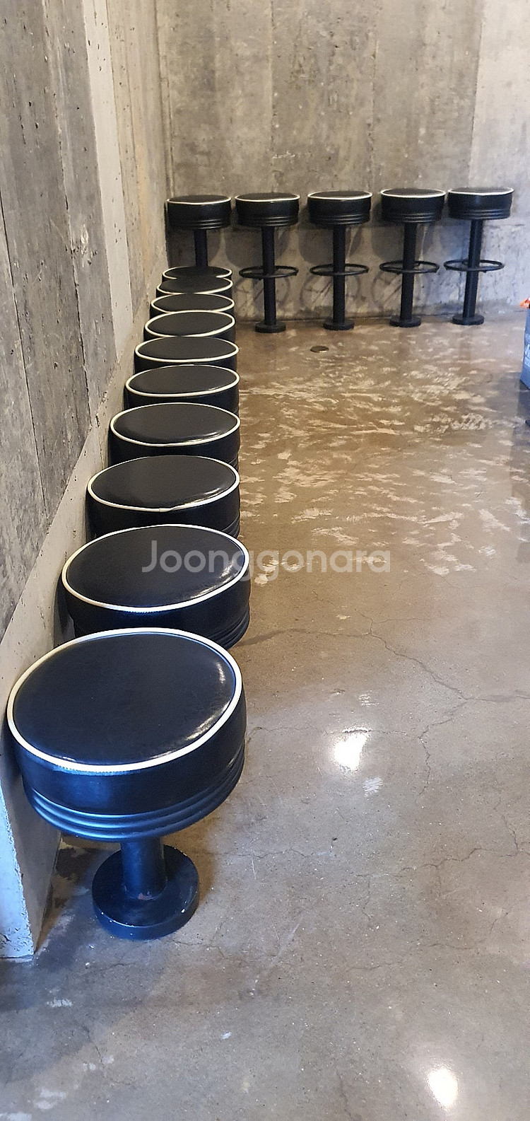 철제회전의자(테이블,바의자)--2