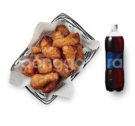 교촌 간장한마리 + 콜라1.25--0