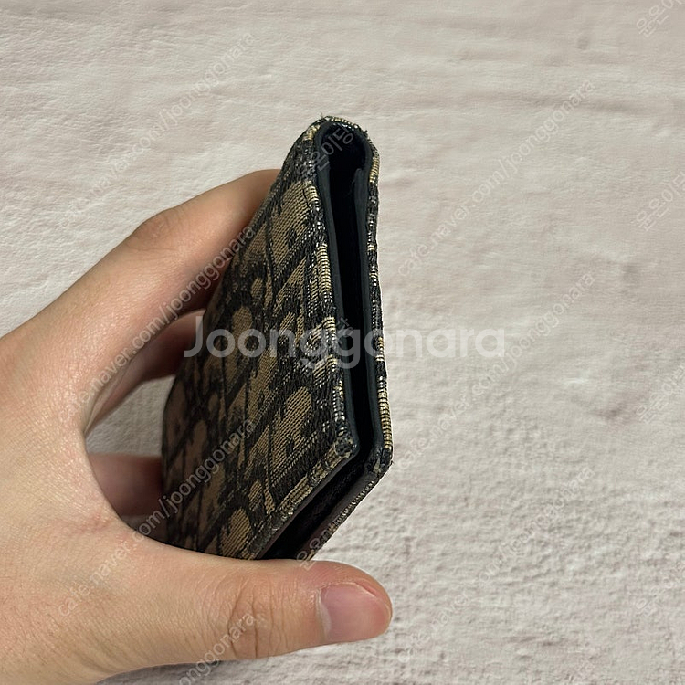 [정품 OS] 디올 오블리크 오거나이저 카드지갑--4