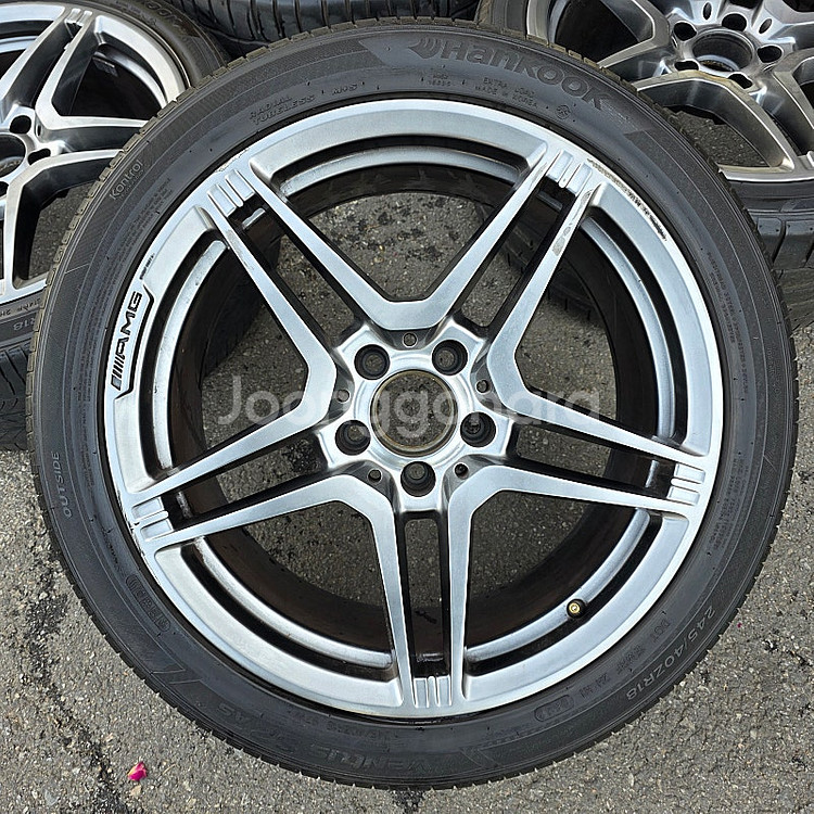 벤츠 18인치 ST 중고 휠타이어 245 40 18 / 265 35 18--1