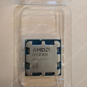 [라이젠7] 9700X CPU 팝니다.('25.3월 구매)