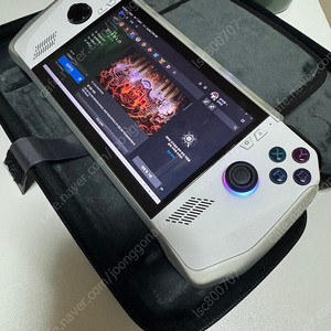 로그 엘라이 로갈리 ROG ally 512G+스컬앤코 그립케이스+스컬앤코 케이스+베이스어스 도킹스테이션