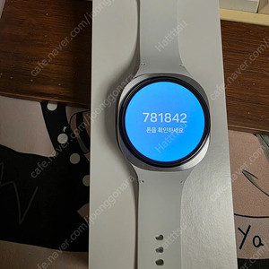 갤럭시 워치8 실버 40mm 자급제 블루투스