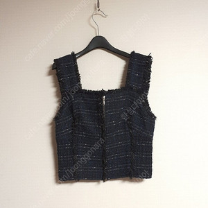 한섬 랑방컬렉션 베스트, 뷔스티에 트위드 탑 타임 time 데님스커트 레이스스커트