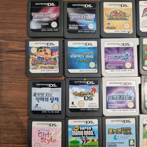 닌텐도 DS 게임 포켓몬스터 화이트, DP 펄기아 등 판매합니다.