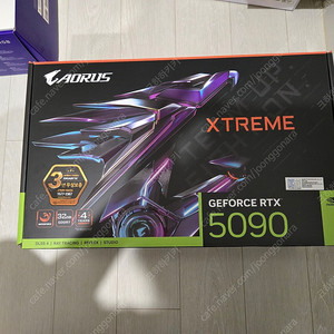 GIGABYTE AORUS 지포스 RTX 5090 XTREME 워터포스 D7 32GB 제이씨현 팝니다