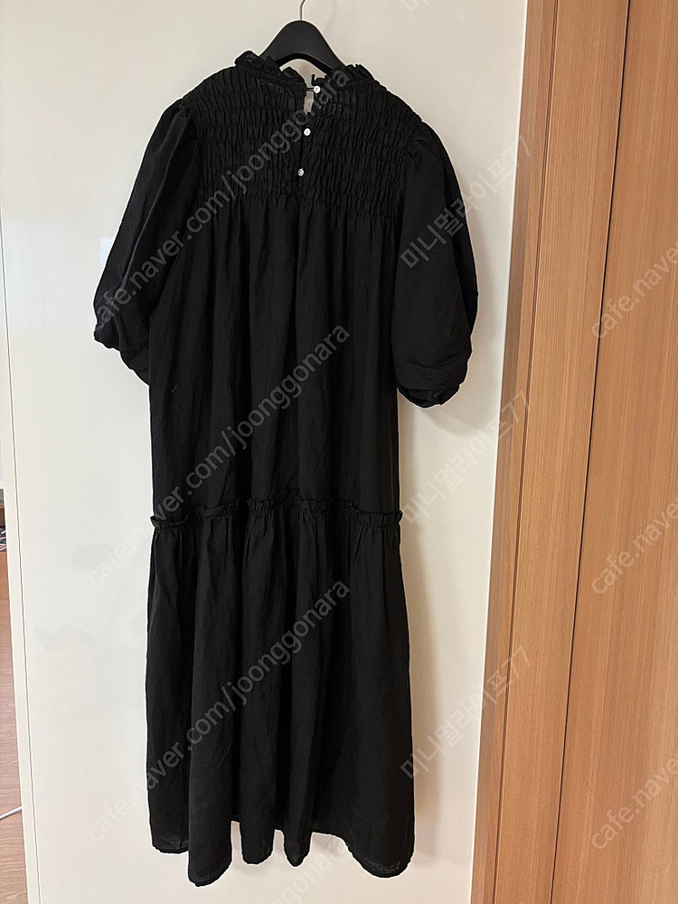 위꼬모 데이지 원피스 린넨100 드레스 S 하객룩 출근룩 올드머니룩결혼식--7