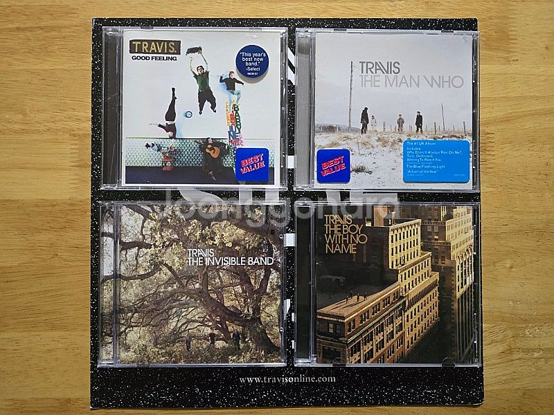 CD 음반 Travis 트래비스 앨범 4장--0