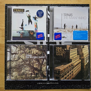 CD 음반 Travis 트래비스 앨범 4장
