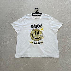 가니 GANNI 스마일리 반팔티