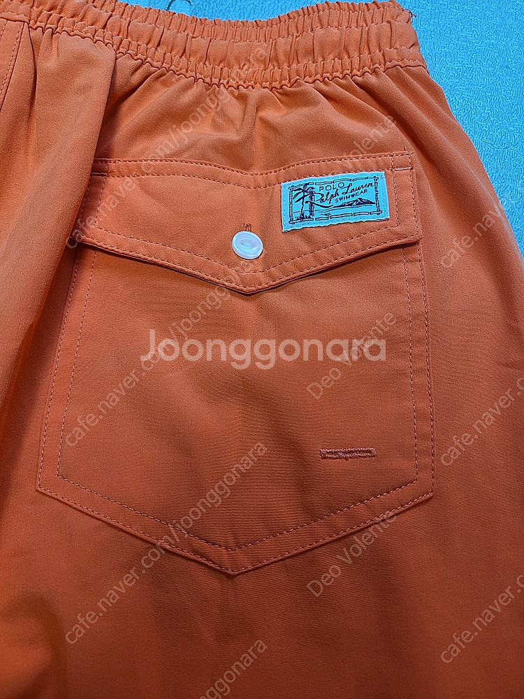 폴로 스윔팬츠 베어 곰돌이 오렌지--1