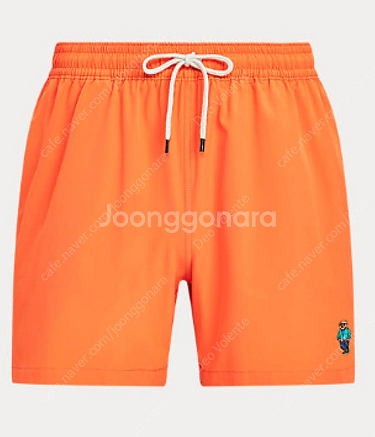 폴로 스윔팬츠 베어 곰돌이 오렌지--0