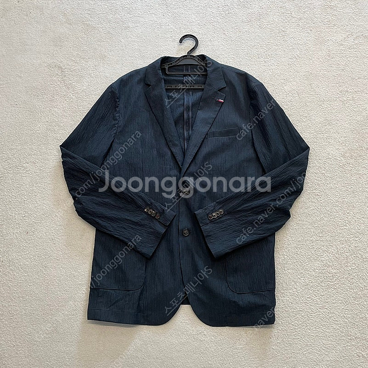 타미힐피거 2025 여름 플리츠 블레이저 자켓 L--0