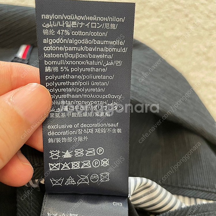 타미힐피거 2025 여름 플리츠 블레이저 자켓 L--6