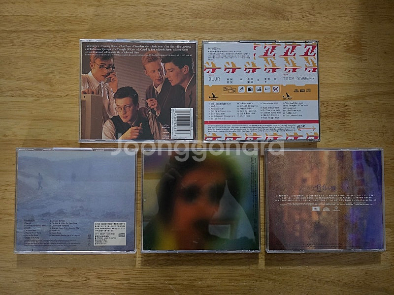 CD 음반 Blur 블러 앨범, EP 5장--3