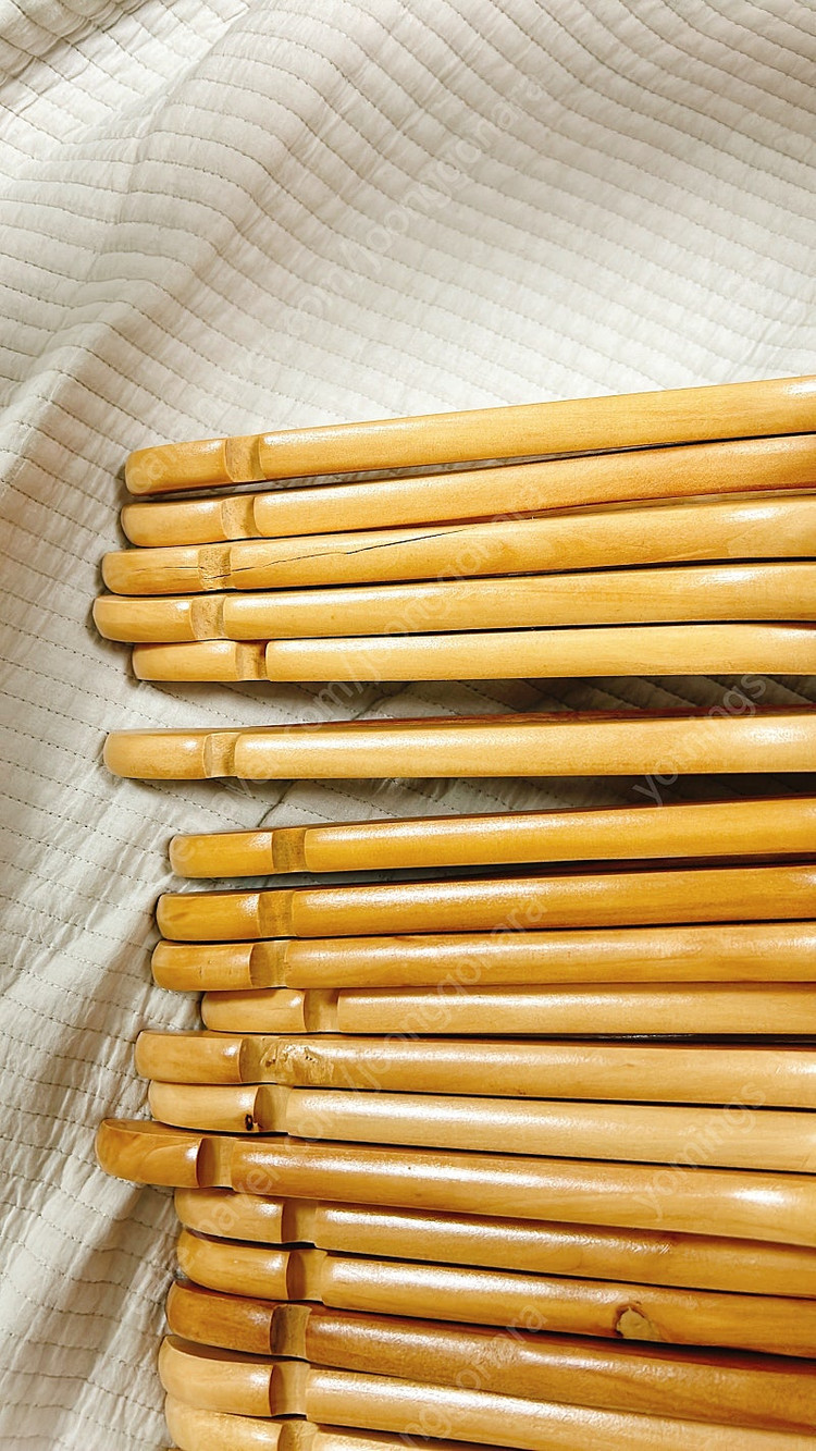 원목 옷걸이 20개 일괄판매--6