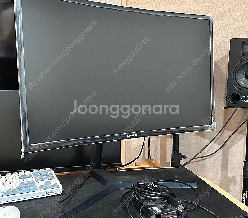 삼성cfg73 게이밍 모니터 144hz 27인치 커브드--0