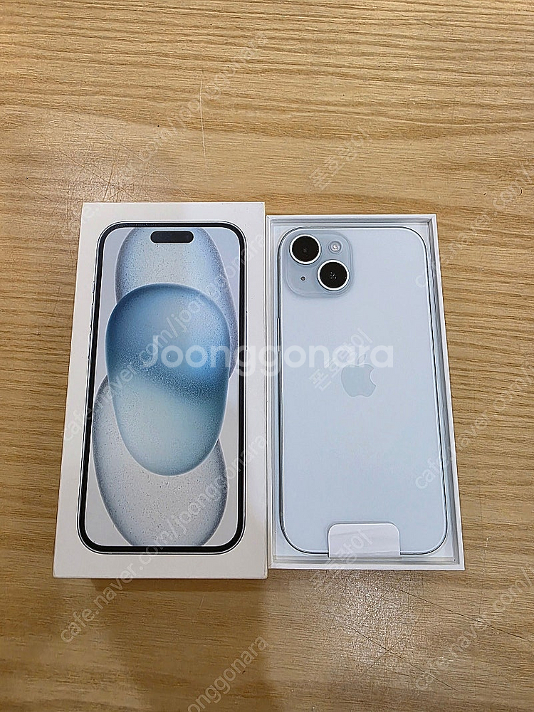 아이폰15블루128gb 자급제단순개봉미사용판매합니다--0