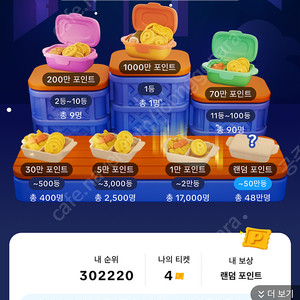 틱톡라이트 미접 티켓 11개 아랫등수도전자들 안받음 (7/26부터)