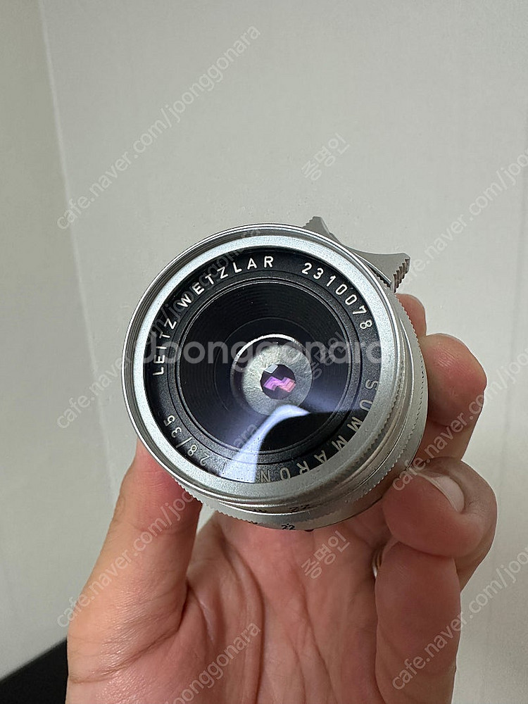 Leica M 35mm f2.8 Summaron Sil...--0