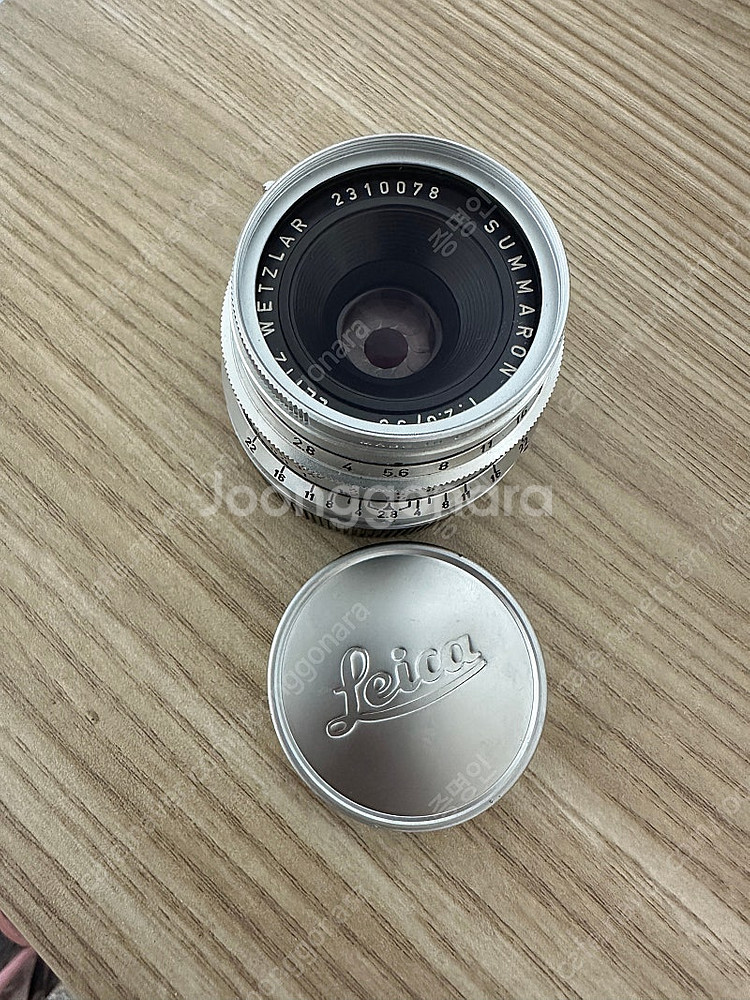 Leica M 35mm f2.8 Summaron Sil...--2