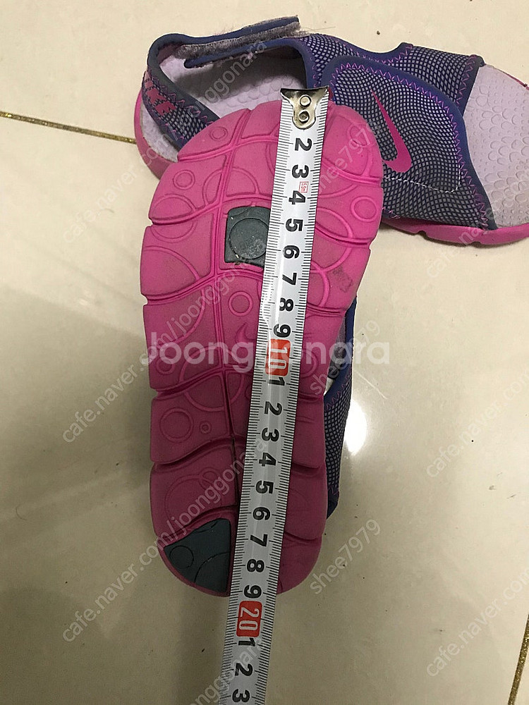 무료배송)여아 180사이즈 크록스+나이키 외 샌들 일괄판매--5