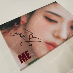지수 친필 싸인 솔로앨범[ME]
