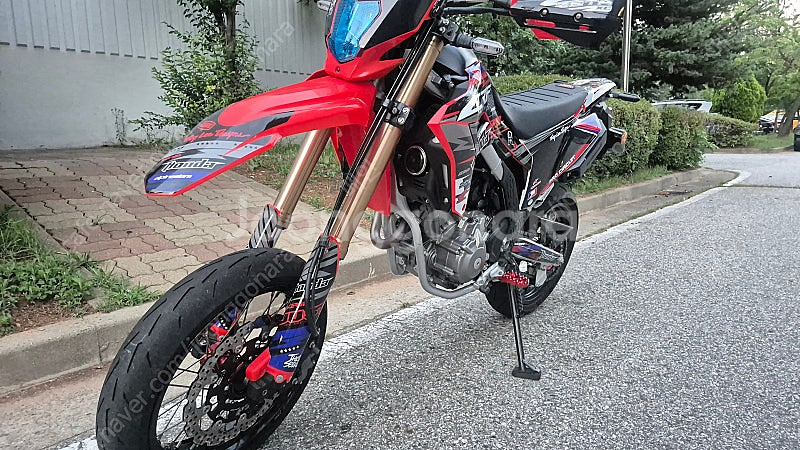 앤듀로 컨버젼 crf300l 키로수 짧은 바이크 팝니다...--4