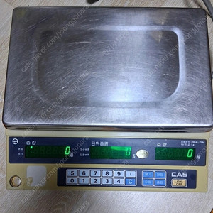 카스 전자저울 25kg 판매합니다.