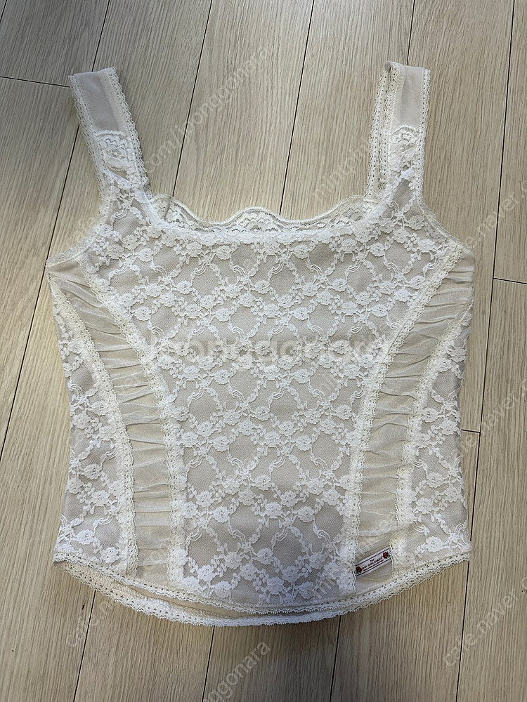스컬프터 Team Mary Corset top Whit...--1