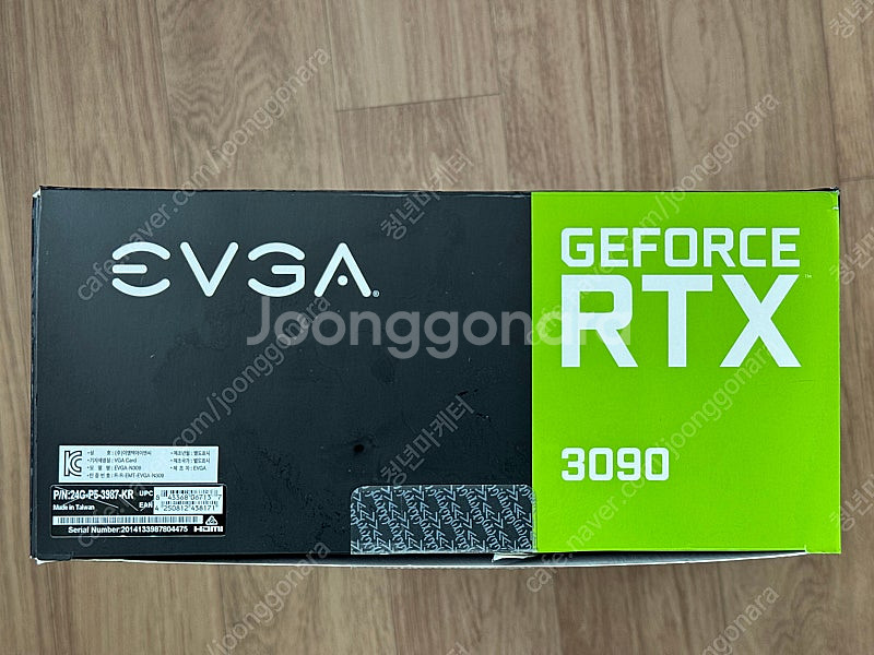 EVGA 지포스 RTX3090 그래픽카드 판매--0