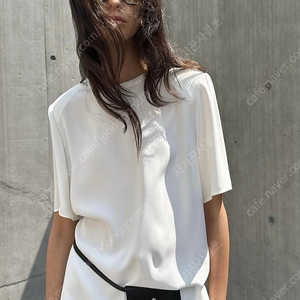 오르 orr 썸머 루 아이보리 블라우스 m