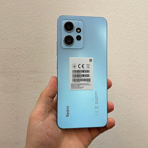홍미노트12 블루 128GB 무잔상 상태좋은 중고10만팝니다