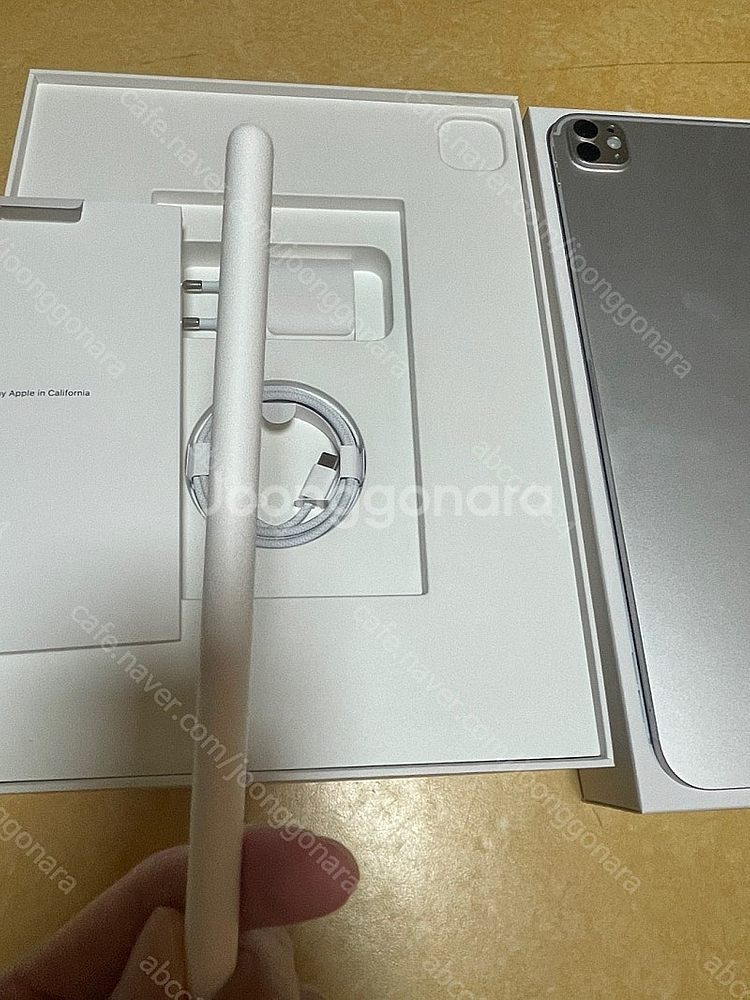 아이패드 프로 m4 13인치 실버 + 애플펜슬프로--1