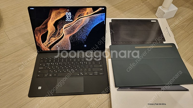 갤럭시탭S8 울트라 5G 512GB + 정품키보드커버 ...--3