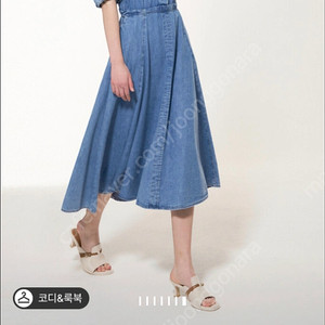 마인데님 원피스(MINE퍼프슬리브데님)82(55)