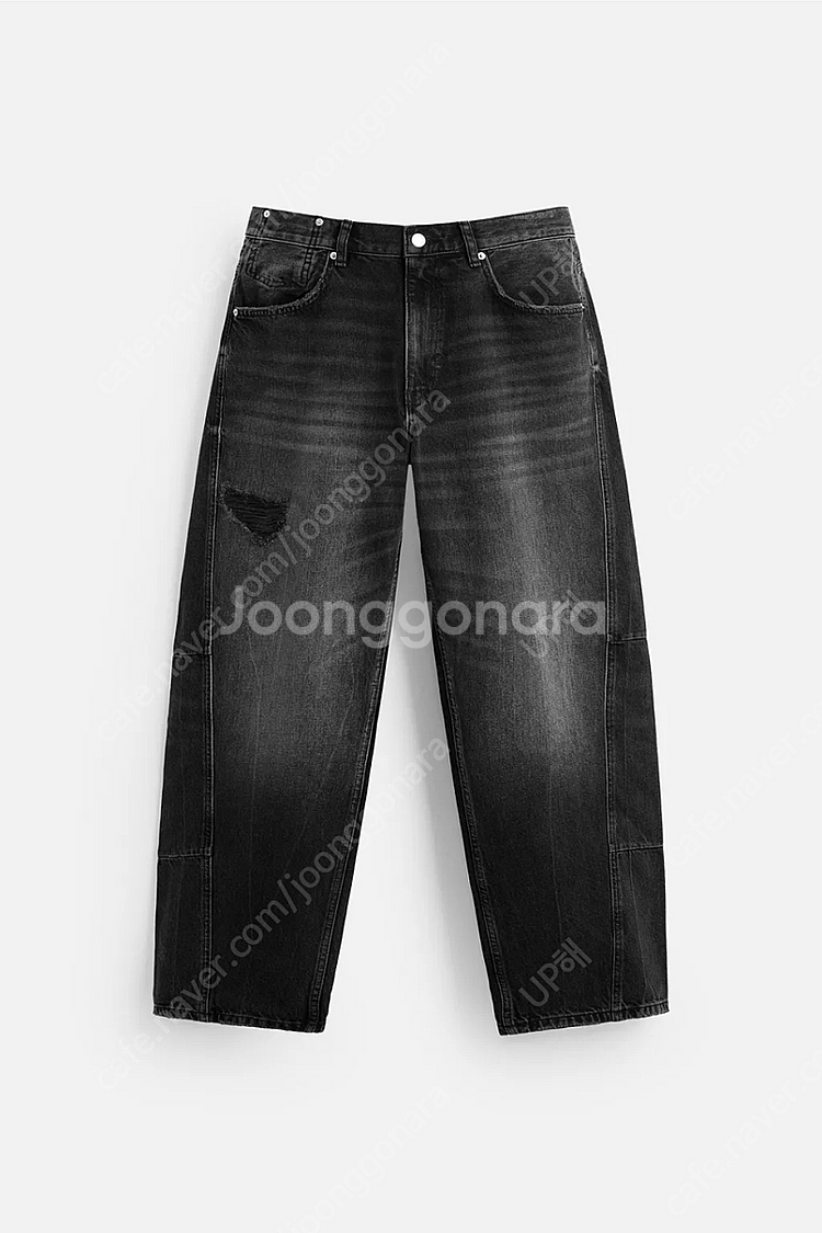 (30) 자라 JEANS BAGGY FIT 심라인--1