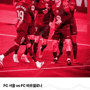 서울fc 바르셀로나 2등석 c 2매